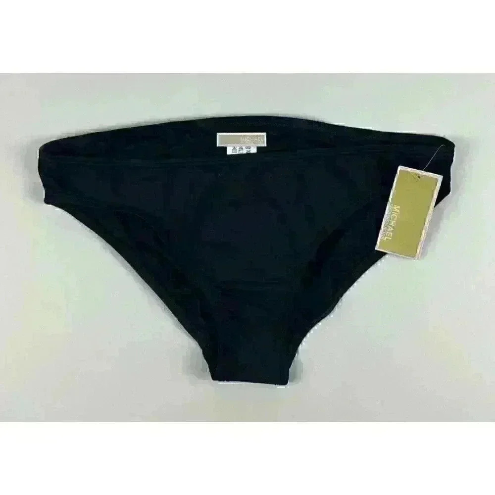 NEW! MICHAEL Michael Kors Women's XL Stretch Nylon Bikini Bottom NWT $54 - Picture 2 of 4